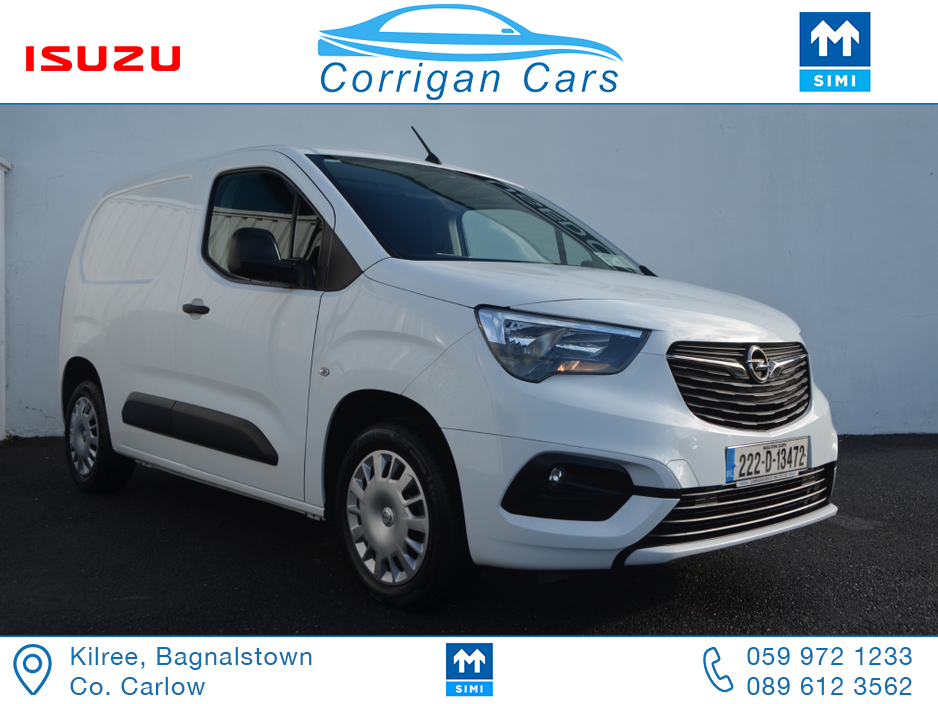 2022 Opel Combo HIGH SPEC 3 SEATS SPORT-PRICE EXCLS VAT €13,004