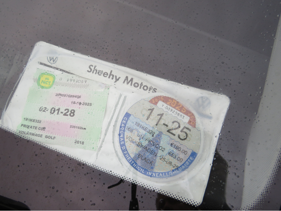 2018 Volkswagen Golf HIGHLINE 1.6 TDI  5DR BLACK DIGI DASH NCT 28 €13,999