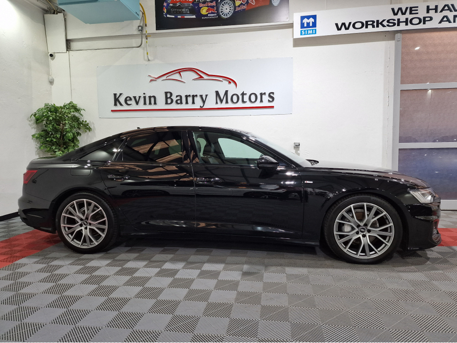 2021 Audi A6 40TDi *BLACK EDITION* 204BHP AUTOMATIC **LOW MILEAGE / TOP SPEC / 20" ALLOYS / APPLE CARPLAY / CRUISE CONTROL / ELECTRIC & MEMORY SEATS / SAT NAV / REVERSE CAMERA / WIRELESS PHONE CHARGING** €38,900