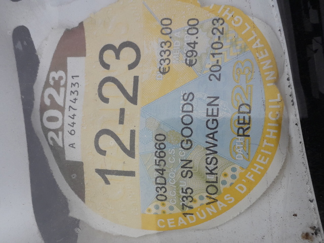 2003 Volkswagen Transporter VAN TDI 65KW LWB DD