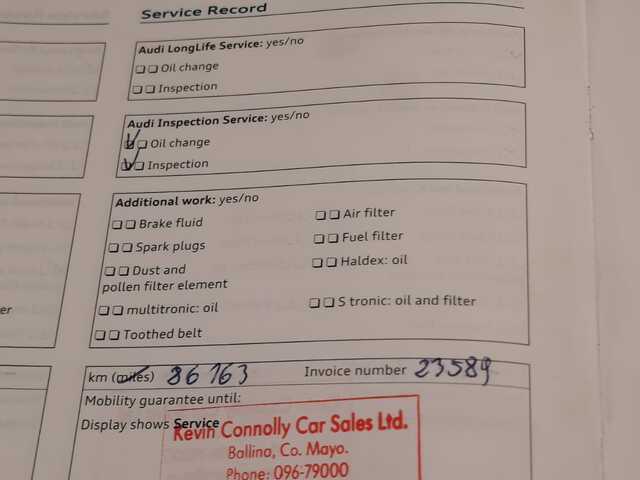 2011 Audi A6 2.0 TDI 136 4DR €9,400