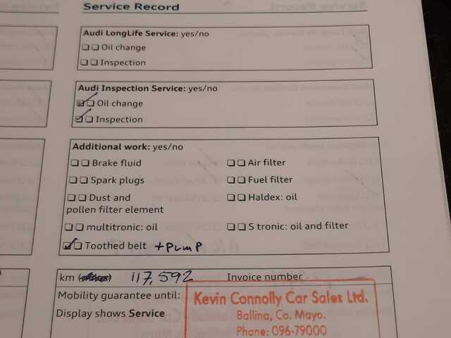 2011 Audi A6 2.0 TDI 136 4DR €9,400