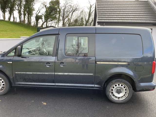 2017 Volkswagen Caddy KM TDI 102HP MANUAL 5SPEED 5DR €14,000