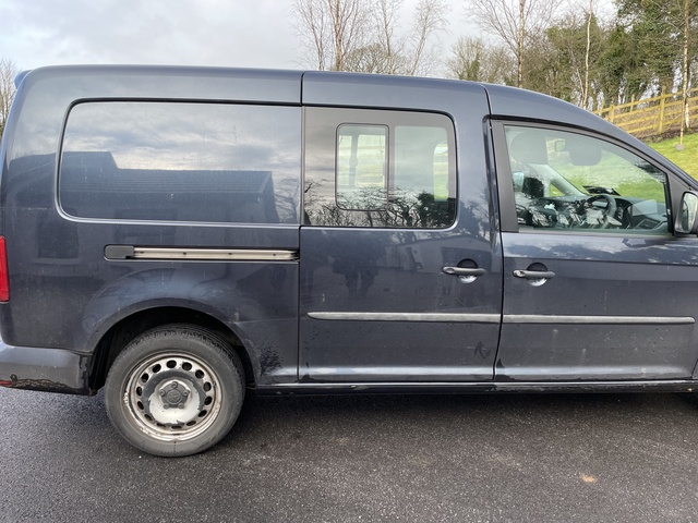 2017 Volkswagen Caddy KM TDI 102HP MANUAL 5SPEED 5DR €14,000