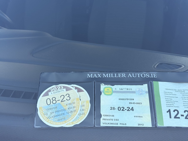 2012 Volkswagen Polo DBA-6RCBZ 5DR AUTO €8,500