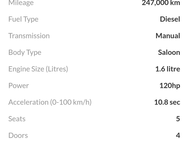 2016 Volkswagen Passat HIGHLINE 1.6 TDI MANUAL 6SPEED FWD 120HP 4DR €11,500