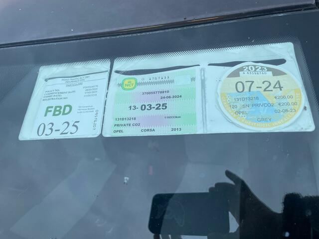 2013 Opel Corsa S 1.0I ECOFLEX 4DR €4,000