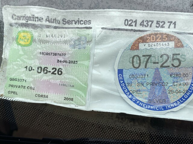 2008 Opel Corsa CLUB 1.2I 16V 5DR €2,600