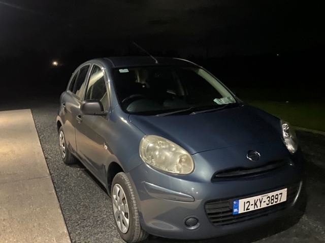 2012 Nissan Micra 1.2 VISIA 5DR 80PS €4,000