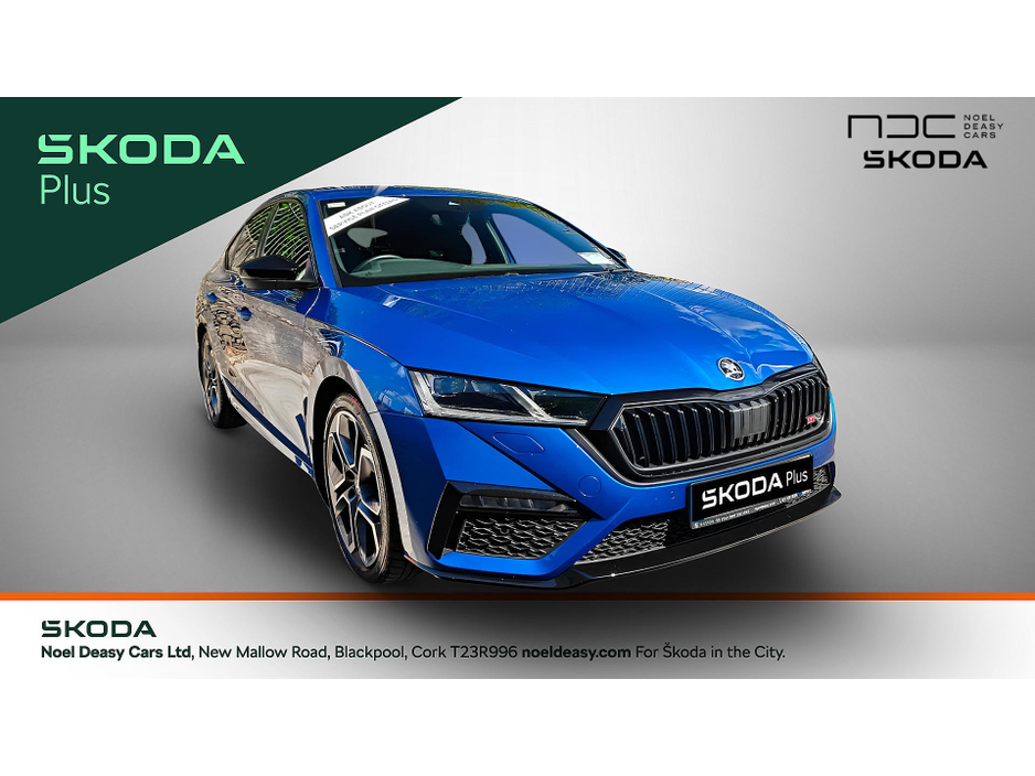 2021 Skoda Octavia RS 2.0 TDI- 200-BHP DSG- AS NEW WITH 2 YEAR SKODA FACTORY WARRANTY €35,950