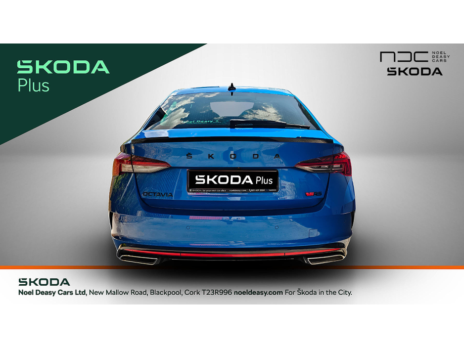 2021 Skoda Octavia RS 2.0 TDI- 200-BHP DSG- AS NEW WITH 2 YEAR SKODA FACTORY WARRANTY €35,950